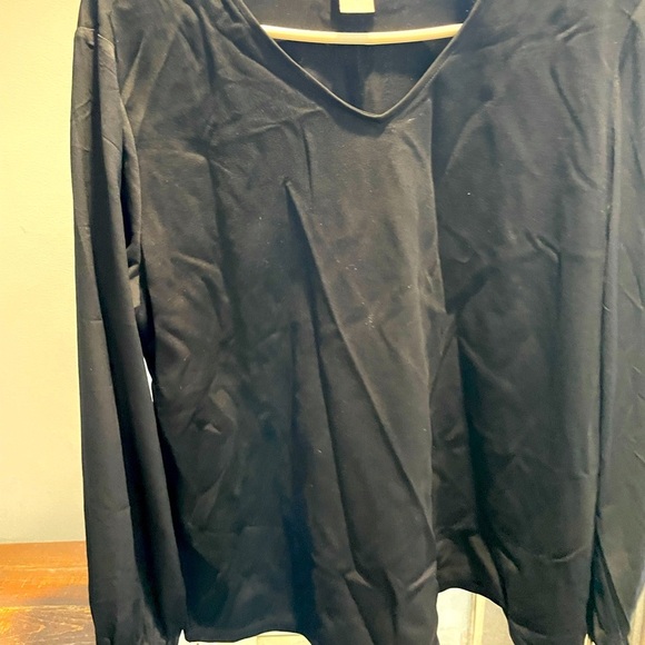 Chico's Tops - Black Chico’s blouse with beautiful sleeve 3/xl